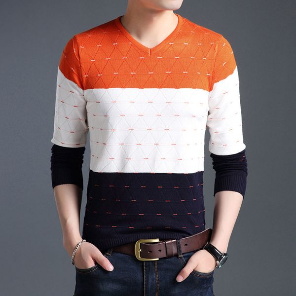 zeeshant 2019 autumn spring warm sweaters casual hit color patchwork v-neck pullover men brand slim fit cotton sweater xxl, White;black
zeeshant 2019 autumn spring warm sweaters casual hit color patchwork v-neck pullover men brand slim fit cotton sweater xxl, White;black