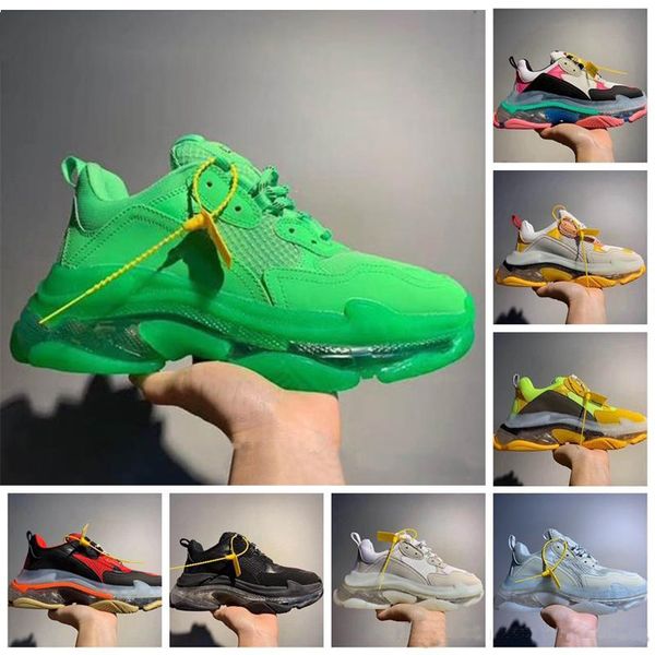 Top Quality New Fashion Triple S Paris Dad Shoes Designer Sports Sneakers For Mens Womens Luxury Green triple balck 17fw platform shoes
Top Quality New Fashion Triple S Paris Dad Shoes Designer Sports Sneakers For Mens Womens Luxury Green triple balck 17fw platform shoes