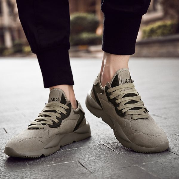 men's sport running shoes breathable solid color sneakers outdoor thick-soled running shoes tenis masculino #d
men's sport running shoes breathable solid color sneakers outdoor thick-soled running shoes tenis masculino #d