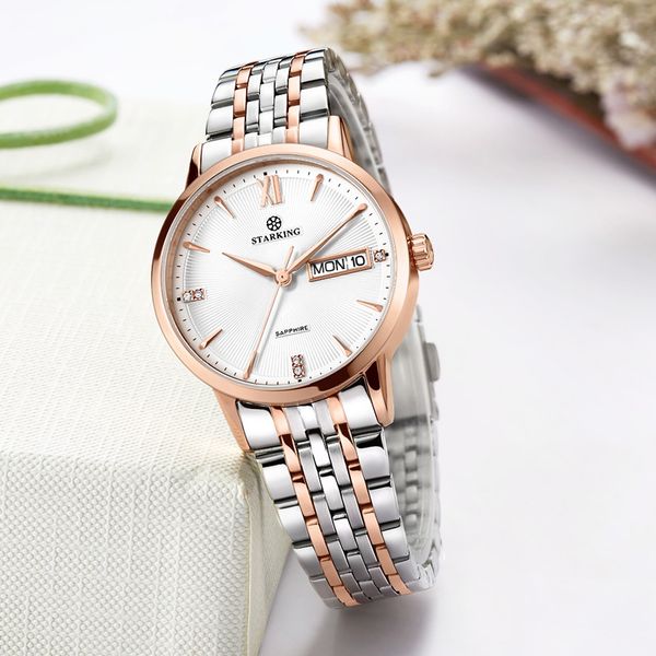 starking brand stainless steel bracelet watch women luxury quartz auto date dress ladies watch 3atm waterproof wristwatches, Slivery;brown
starking brand stainless steel bracelet watch women luxury quartz auto date dress ladies watch 3atm waterproof wristwatches, Slivery;brown