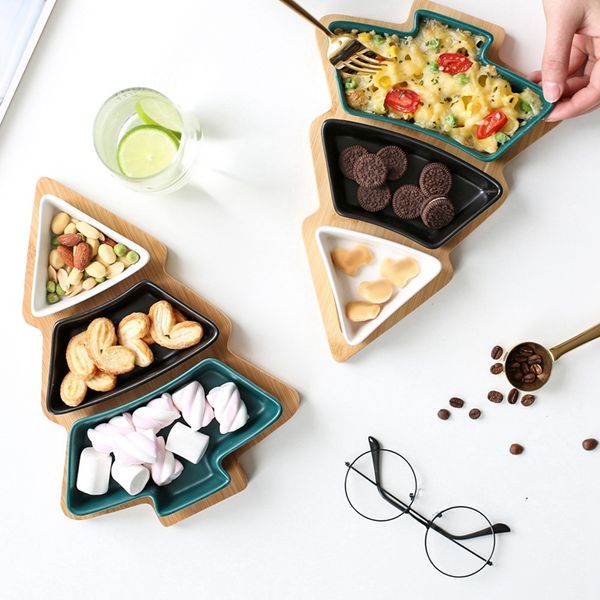 4pcs/set christmas tree wooden pallet dinnerware salad cake fruit dessert candy ceramic dishes(white+wood color)
4pcs/set christmas tree wooden pallet dinnerware salad cake fruit dessert candy ceramic dishes(white+wood color)