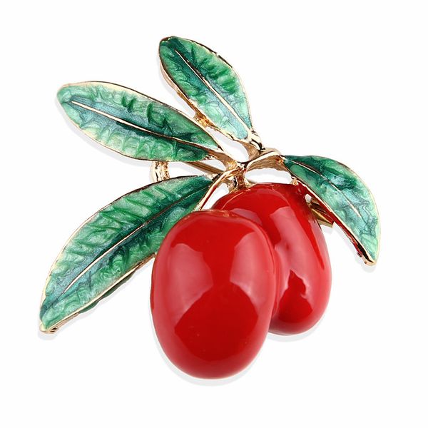 fashion cherry brooch pin women wedding bridal party flower crystal bouquet brooch for gifts jewelry accessories, Gray
fashion cherry brooch pin women wedding bridal party flower crystal bouquet brooch for gifts jewelry accessories, Gray