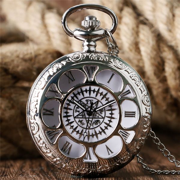 fashion watches cosplay anime kuroshitsuji black butler silver quartz pocket watch necklace chain boy men gift relogio de bolso, Slivery;golden
fashion watches cosplay anime kuroshitsuji black butler silver quartz pocket watch necklace chain boy men gift relogio de bolso, Slivery;golden