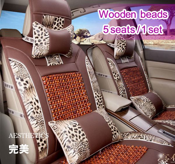 deluxe new technology department of leopard wooden bead seat cover global department of the latest style
deluxe new technology department of leopard wooden bead seat cover global department of the latest style