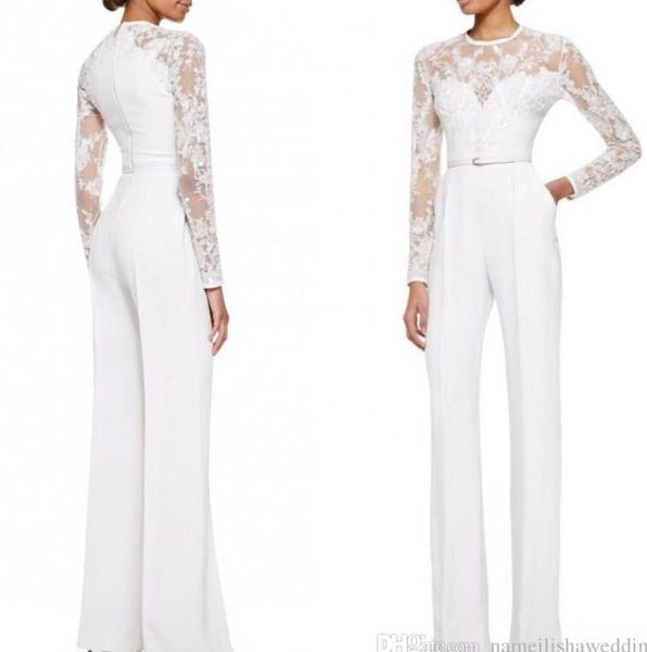 white mother of the bride pant suits jumpsuit with long sleeves lace embellished women formal evening gowns custom made prom dress, Black;red
white mother of the bride pant suits jumpsuit with long sleeves lace embellished women formal evening gowns custom made prom dress, Black;red