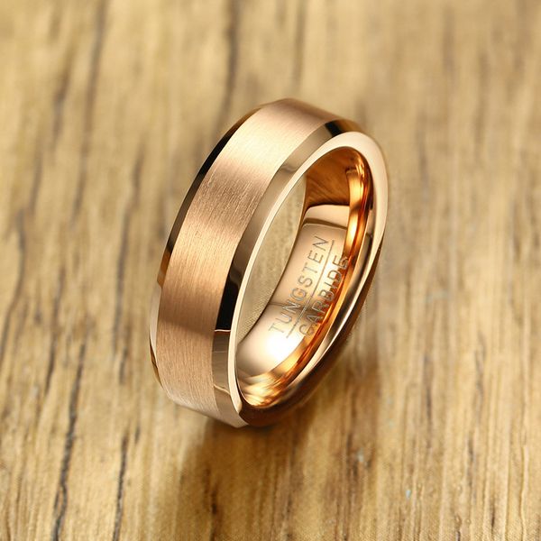 nhgbft 6mm rose gold color tungsten carbide ring for men's classic casual male ring wedding jewelry, Slivery;golden
nhgbft 6mm rose gold color tungsten carbide ring for men's classic casual male ring wedding jewelry, Slivery;golden