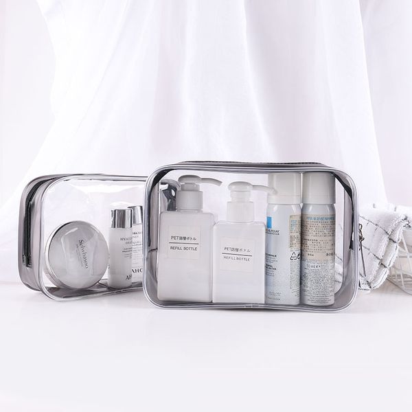 large capacity 4 pc transparent cosmetic bag pvc travel organizer bag zipper clear waterproof women makeup travel set
large capacity 4 pc transparent cosmetic bag pvc travel organizer bag zipper clear waterproof women makeup travel set