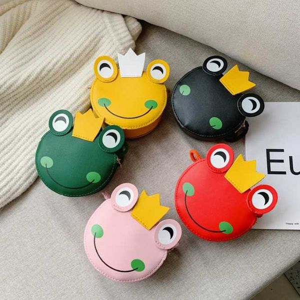 cartoon frog kids children pu leather shoulder bag lovely baby girls coin purses boys mini crossbody bags small key wallets, White
cartoon frog kids children pu leather shoulder bag lovely baby girls coin purses boys mini crossbody bags small key wallets, White