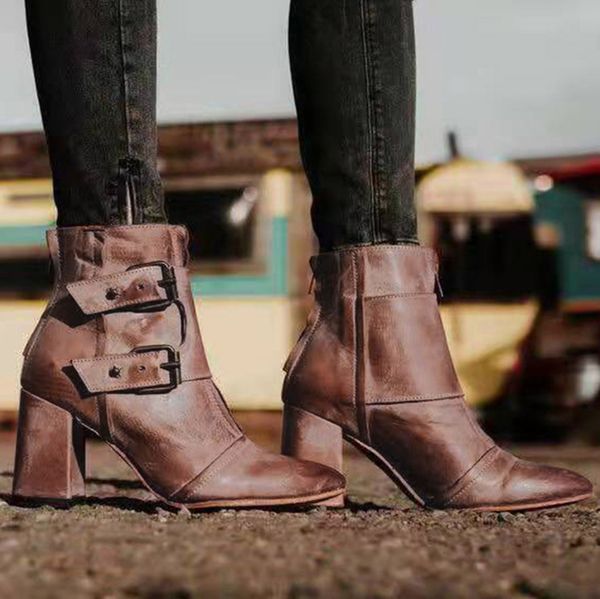 combat boots gothic buckle strap low block shoes winter women western cowboy footwear punk boots women fall 2019#g7, Black
combat boots gothic buckle strap low block shoes winter women western cowboy footwear punk boots women fall 2019#g7, Black