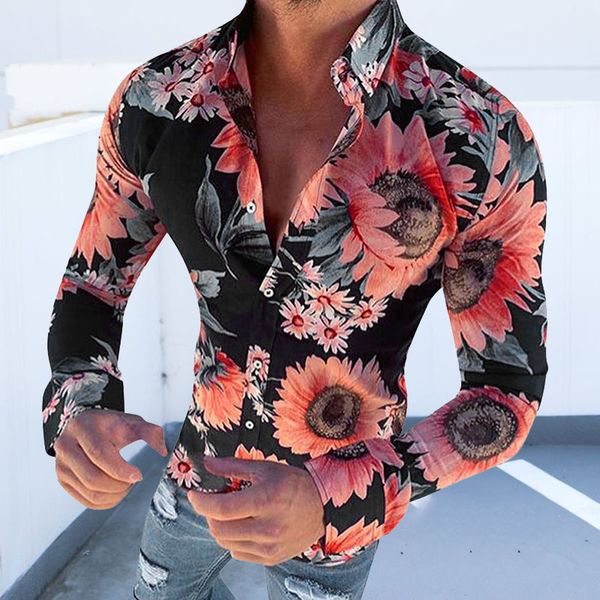 2020 men fashion casual autumn spring floral 3d print shirt long sleeve stand collar v-neck slim fit shirt plus size, White;black
2020 men fashion casual autumn spring floral 3d print shirt long sleeve stand collar v-neck slim fit shirt plus size, White;black