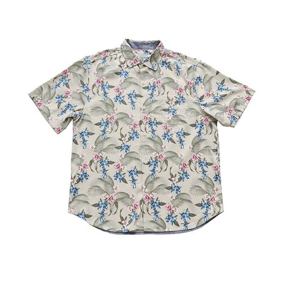 70% cotton 30% silk beach shirt men short sleeve hawaiian tropical printed big size european summer casual pocket round hem, White;black
70% cotton 30% silk beach shirt men short sleeve hawaiian tropical printed big size european summer casual pocket round hem, White;black