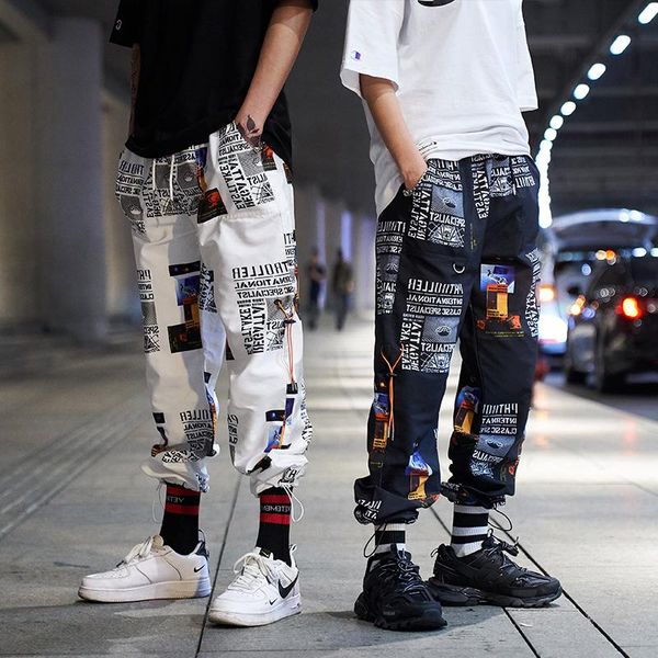 2019 new high street fashionable printed men's jogger trouser hip hop homens casual bermuda harem pants sweatpants streetwear, Black
2019 new high street fashionable printed men's jogger trouser hip hop homens casual bermuda harem pants sweatpants streetwear, Black