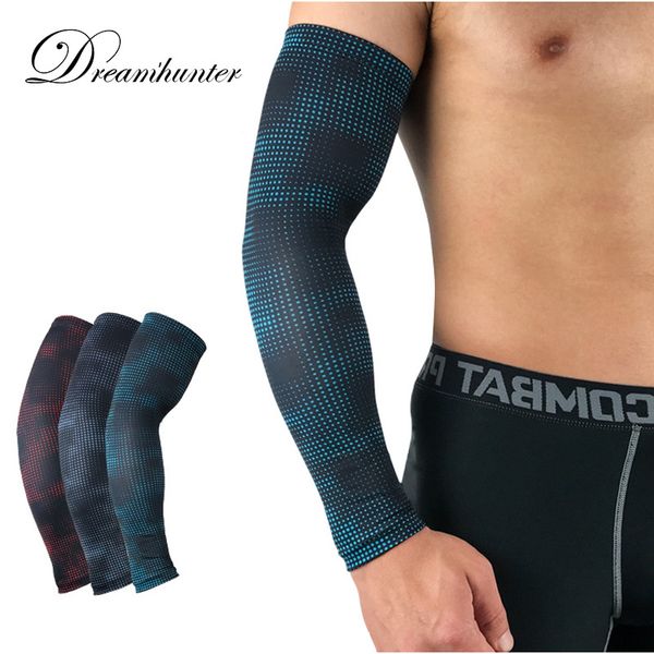 1 pcs printed sports running arm sleeves breathable lycra basketball compression arm sleeves cover for sun protection, Black
1 pcs printed sports running arm sleeves breathable lycra basketball compression arm sleeves cover for sun protection, Black