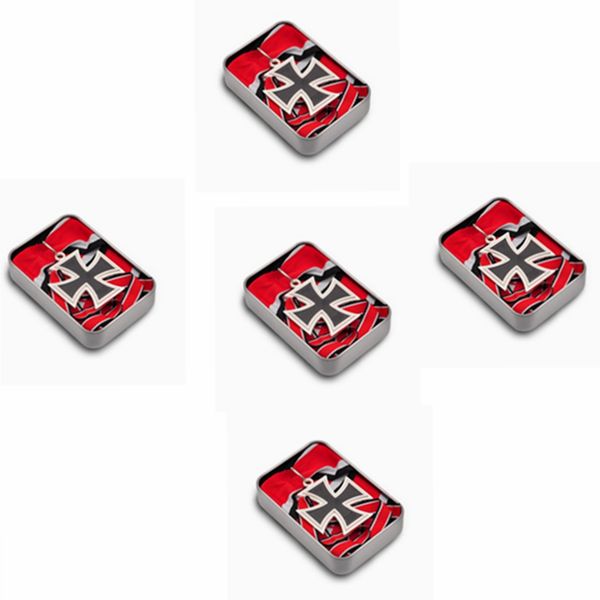 5pcs 1831 germany cross medal military knight oak leaf swords iron cross pin badge with red ribbons protect box
5pcs 1831 germany cross medal military knight oak leaf swords iron cross pin badge with red ribbons protect box