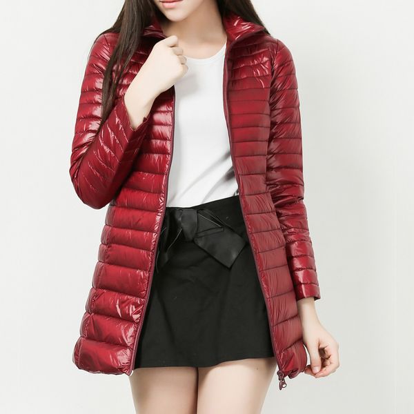 2019 winter women's parka coat jacket windproof women's european style light weight packable down coat long warm jacket #716, Black;brown
2019 winter women's parka coat jacket windproof women's european style light weight packable down coat long warm jacket #716, Black;brown