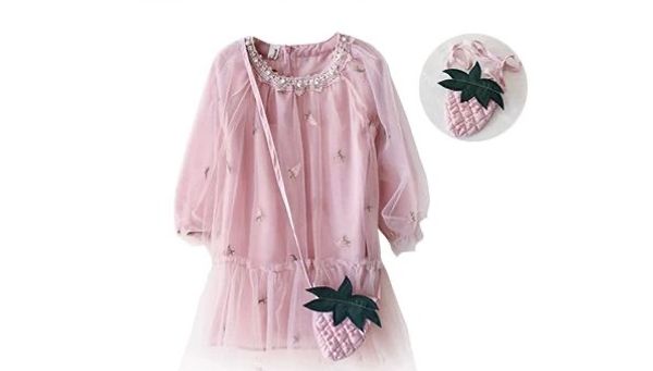 cute girls princess dresses fashion long sleeve lace tulle gowns with fruit bag baby kids clothes casual girls outfits vestidos, Red;yellow
cute girls princess dresses fashion long sleeve lace tulle gowns with fruit bag baby kids clothes casual girls outfits vestidos, Red;yellow