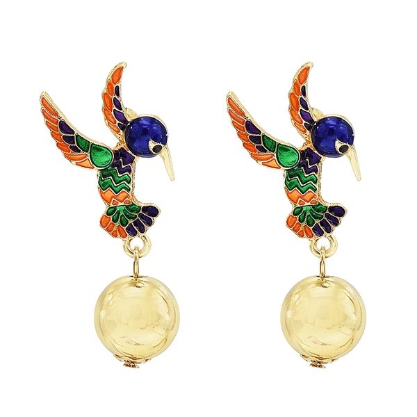 cute animal style flying hummingbird bird with enamel earrings big long dangle drop earrings jewelry for women, Silver
cute animal style flying hummingbird bird with enamel earrings big long dangle drop earrings jewelry for women, Silver
