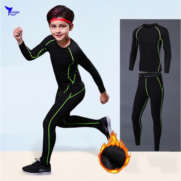 kids boys compression base layer running set quick dry fleece lining pants+shirts stretch football jerseys training sport suits, Black;blue
kids boys compression base layer running set quick dry fleece lining pants+shirts stretch football jerseys training sport suits, Black;blue