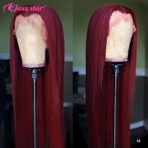 brazilian wig13x4 straight burgundy lace front wig 99j lace front human hair wigs for black women pre-plucked non-remy jazz star, Black;brown
brazilian wig13x4 straight burgundy lace front wig 99j lace front human hair wigs for black women pre-plucked non-remy jazz star, Black;brown