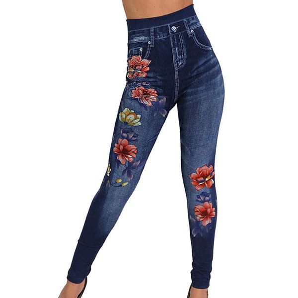 wenyujh fashion slim women leggings floral print pencil faux denim jeans leggings casual women clothing plus size pencil pants, Black
wenyujh fashion slim women leggings floral print pencil faux denim jeans leggings casual women clothing plus size pencil pants, Black