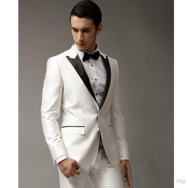 2020 нового заказ мужских свадебных костюмов white slim fit groom tuxedos пром одежда groomsmen пальто жених wear человек костюм (куртка + б, White;black
2020 нового заказ мужских свадебных костюмов white slim fit groom tuxedos пром одежда groomsmen пальто жених wear человек костюм (куртка + б, White;black