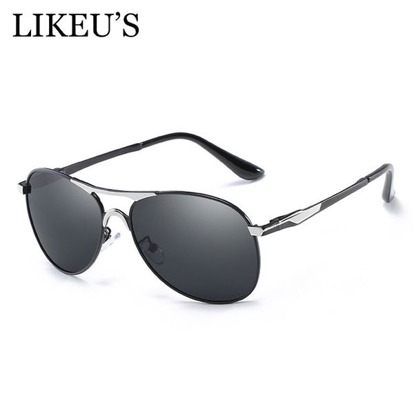 likeu's fashion metal pilot polarized sunglasses for men women classic driving polarized sunglasses male uv400, White;black
likeu's fashion metal pilot polarized sunglasses for men women classic driving polarized sunglasses male uv400, White;black
