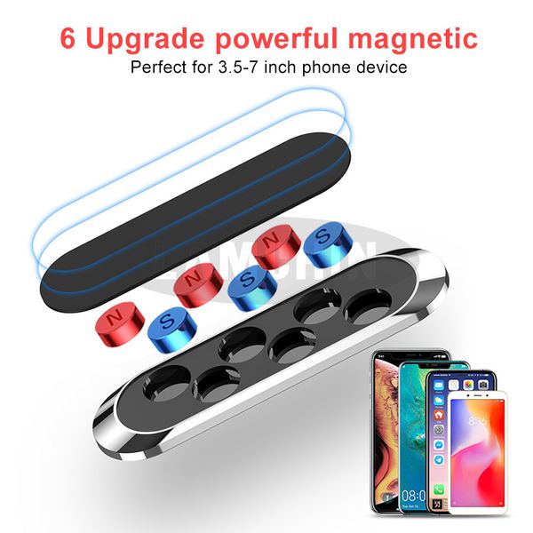 magnetic car phone holder car mounts mini plating metal stick silicone surface cell phone stands for iphone 11 strong magnet adsorption
magnetic car phone holder car mounts mini plating metal stick silicone surface cell phone stands for iphone 11 strong magnet adsorption