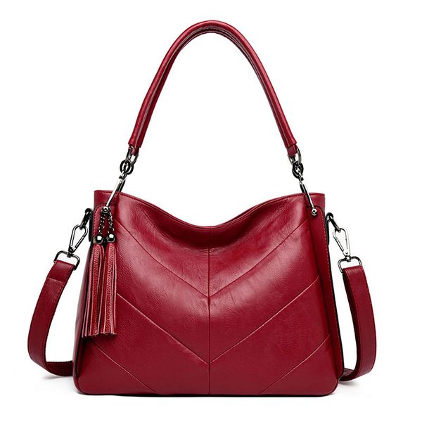 tassel stitching soft leather women's handbag large capacity women shoulder bag retro tote bag casual ladies hand sac a main
tassel stitching soft leather women's handbag large capacity women shoulder bag retro tote bag casual ladies hand sac a main