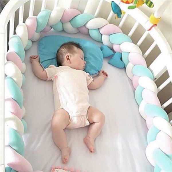 3m baby handmade nodic knot newborn bed bumper long knotted braid pillow baby bed bumper knot crib sides infant room decor
3m baby handmade nodic knot newborn bed bumper long knotted braid pillow baby bed bumper knot crib sides infant room decor