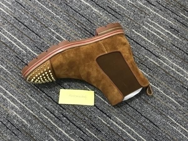 new style 2018 red bottom sneaker men boot spikes suede leather red sole men shoes super perfect melon motorcycle ankle boot for men 4a, Black
new style 2018 red bottom sneaker men boot spikes suede leather red sole men shoes super perfect melon motorcycle ankle boot for men 4a, Black