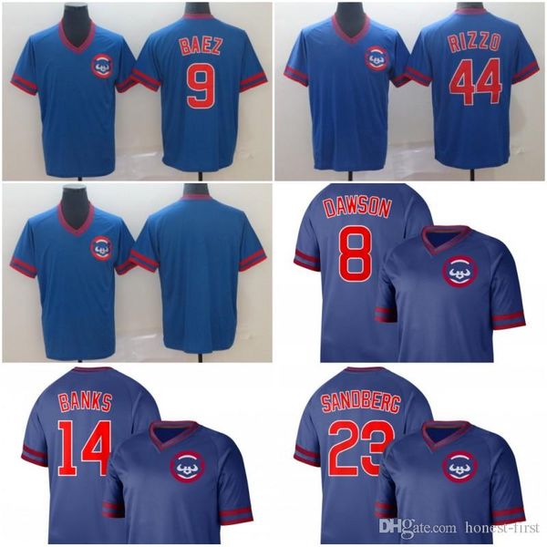 Chicago 8 Andre Dawson 9 Javier Baez 14 Ernie Banks 23 Ryne Sandberg 44 Anthony Rizzo Cooperstown Retro Mesh Wordmark Vneck Cubs Baseball J
Chicago 8 Andre Dawson 9 Javier Baez 14 Ernie Banks 23 Ryne Sandberg 44 Anthony Rizzo Cooperstown Retro Mesh Wordmark Vneck Cubs Baseball J