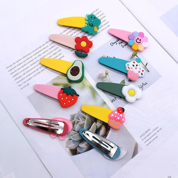 new super cute oval bb clip children cute fruit animal hair clip female baby dinosaur side hair accessories, Slivery;white
new super cute oval bb clip children cute fruit animal hair clip female baby dinosaur side hair accessories, Slivery;white