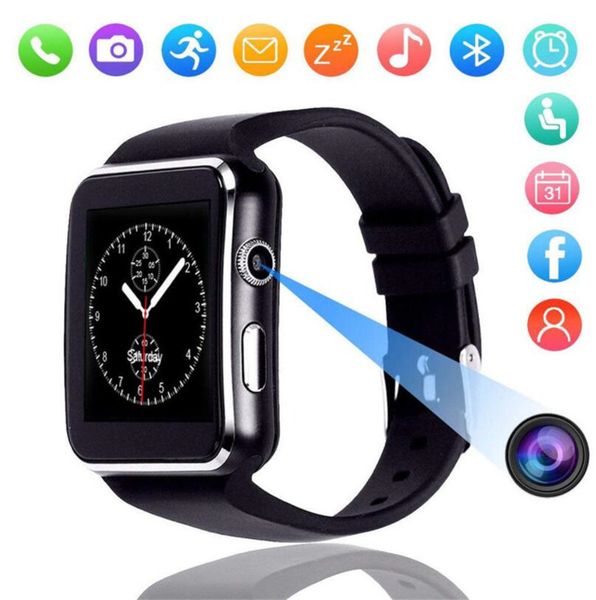 x6 smart watch 2.5d arc step counter sleep monitoring card bluetooth sports watchs 1.54 inch narrow side screen for: iphone samsung
x6 smart watch 2.5d arc step counter sleep monitoring card bluetooth sports watchs 1.54 inch narrow side screen for: iphone samsung