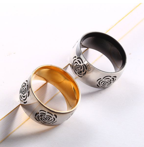 new european and american titanium steel lady ring rose pattern finger ring stainless steel fashion ring hand decoration, Golden;silver
new european and american titanium steel lady ring rose pattern finger ring stainless steel fashion ring hand decoration, Golden;silver