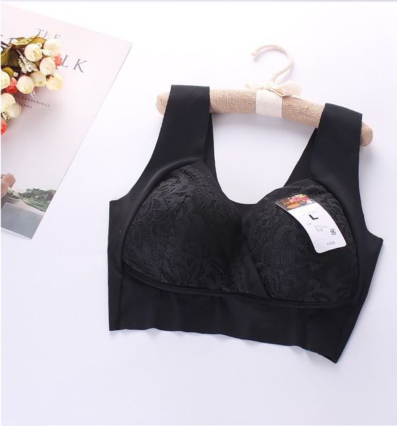 new arrival no rims high elasticity lingeries underwears women bras plus size 6xl bra women's vest fashion lace brassiere, Black;white
new arrival no rims high elasticity lingeries underwears women bras plus size 6xl bra women's vest fashion lace brassiere, Black;white