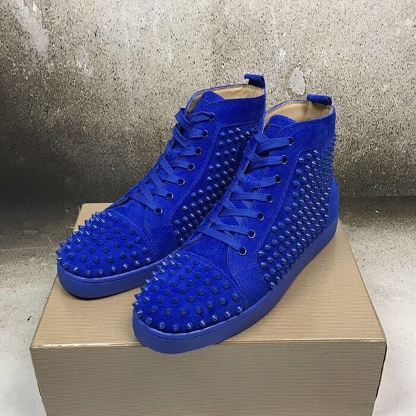 Design Brand Spikes Red Bottom Sneakers High Quality Casual Walking Men's Women's Rivets Trainer Luxurious Party Dress Wedding With Box
Design Brand Spikes Red Bottom Sneakers High Quality Casual Walking Men's Women's Rivets Trainer Luxurious Party Dress Wedding With Box