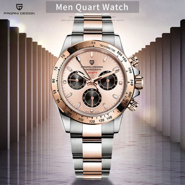 2020 pagani design mens watches automaric date wristwatch stainless steel waterproof watches for men sport watch men chronograph, Slivery;brown
2020 pagani design mens watches automaric date wristwatch stainless steel waterproof watches for men sport watch men chronograph, Slivery;brown