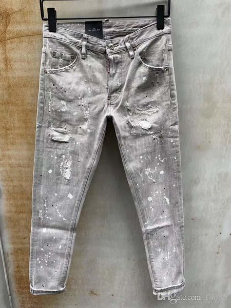 19ss d2 men's distressed ripped skinny fashion designer slim motorcycle moto biker causal mens denim pants hip hop icon long jeans top, Blue
19ss d2 men's distressed ripped skinny fashion designer slim motorcycle moto biker causal mens denim pants hip hop icon long jeans top, Blue
