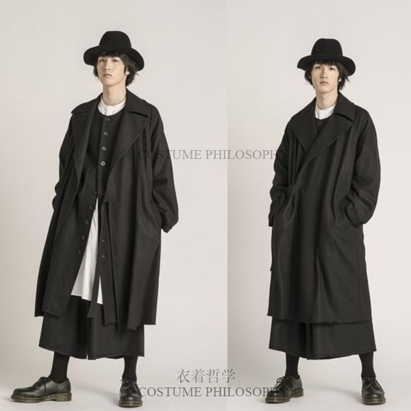 s-6xl big yards men's clothing 2019 winter new men's windbreaker coat loose and long style runway clothes, Tan;black
s-6xl big yards men's clothing 2019 winter new men's windbreaker coat loose and long style runway clothes, Tan;black