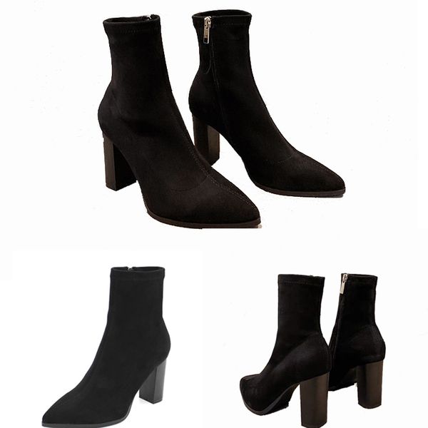women boots classic australia short mini ankle knee tall designer boots bailey bow winter snow boots keep warm new arrival high heels shoes, Black