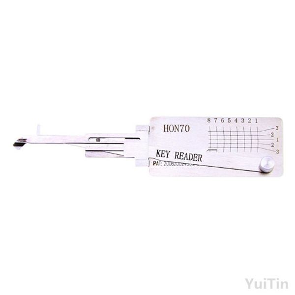 LISHI HON70 Decoder KEY Reader Locksmith Tools Auto Locksmith Tools to Read Code For Hond Motorcycle
LISHI HON70 Decoder KEY Reader Locksmith Tools Auto Locksmith Tools to Read Code For Hond Motorcycle