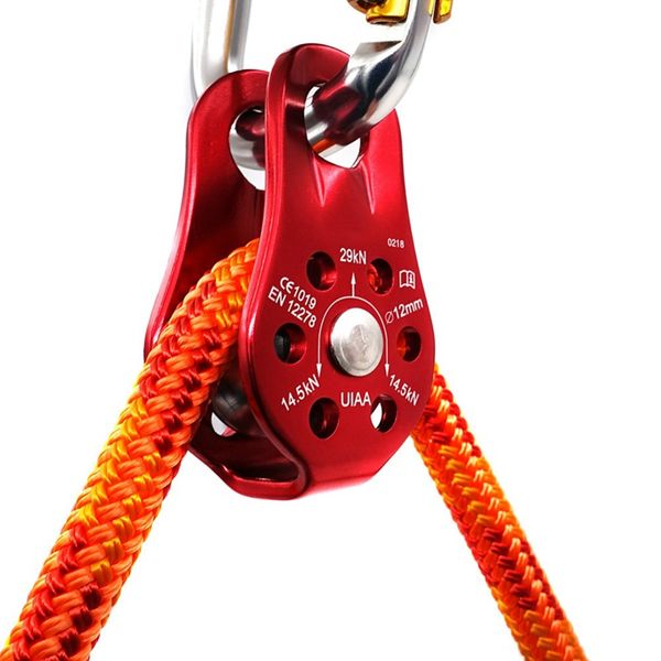 outdoor travel climbing rope pulley 26kn fixed pulley mountain adventure crossing pulley climbing climbing downhill rescue equip
outdoor travel climbing rope pulley 26kn fixed pulley mountain adventure crossing pulley climbing climbing downhill rescue equip