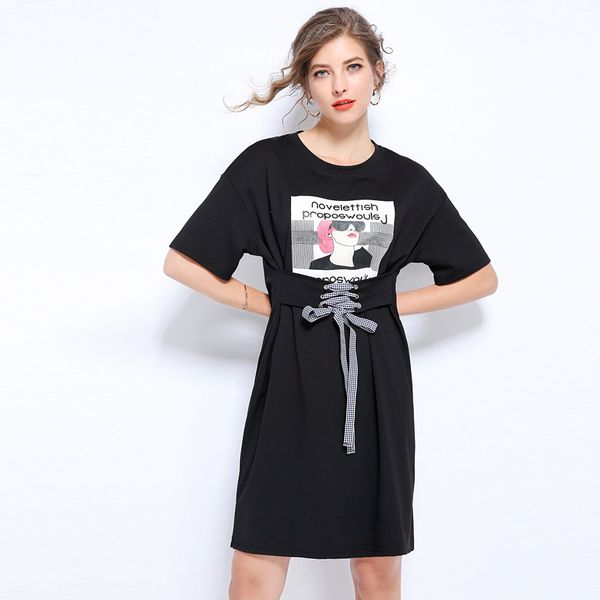 boollili plus size summer dress 2020 women black casual dress loose korean womens dresses party elegant vestidos mujer, Black;gray
boollili plus size summer dress 2020 women black casual dress loose korean womens dresses party elegant vestidos mujer, Black;gray