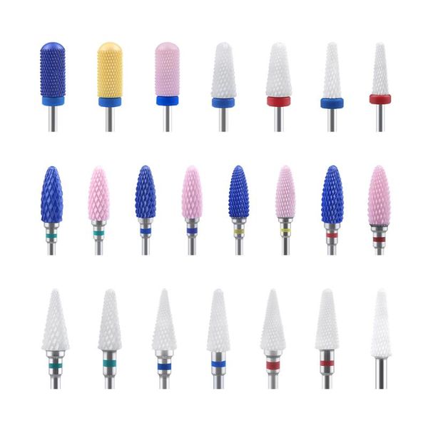 nail art equipment ceramic cutter drill bit cutters for manicure machine milling accessories, Silver
nail art equipment ceramic cutter drill bit cutters for manicure machine milling accessories, Silver