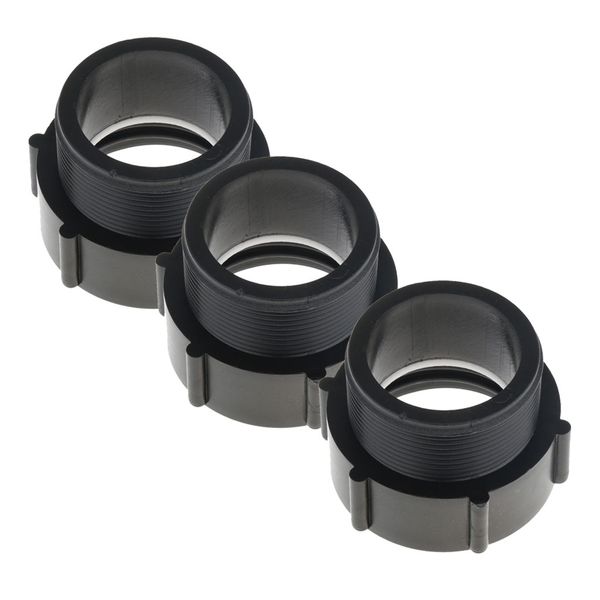 3 pieces solid 2'' ibc tote tank valve adapter for dn50 bsp thread hose pipe plastic
3 pieces solid 2'' ibc tote tank valve adapter for dn50 bsp thread hose pipe plastic