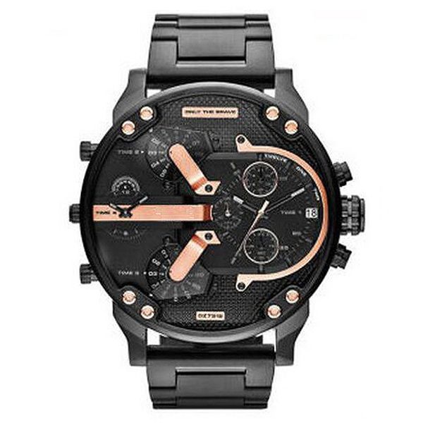 2018 men's fashion luxury sports business watch stainless steel sport quartz time display wristwatches black, Slivery;brown
2018 men's fashion luxury sports business watch stainless steel sport quartz time display wristwatches black, Slivery;brown
