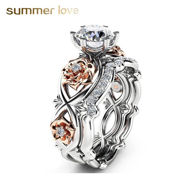 2 pieces clear cz rings silver color flower daisy stackable ring for women men wedding jewelry lover gifts size 5 6 7 8 9 10, Golden;silver
2 pieces clear cz rings silver color flower daisy stackable ring for women men wedding jewelry lover gifts size 5 6 7 8 9 10, Golden;silver