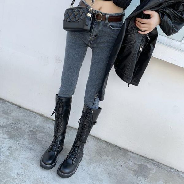 2019 new women boot winter womens motorcycle boots black khaki fashion designer long tube shoes szie 36-40
2019 new women boot winter womens motorcycle boots black khaki fashion designer long tube shoes szie 36-40