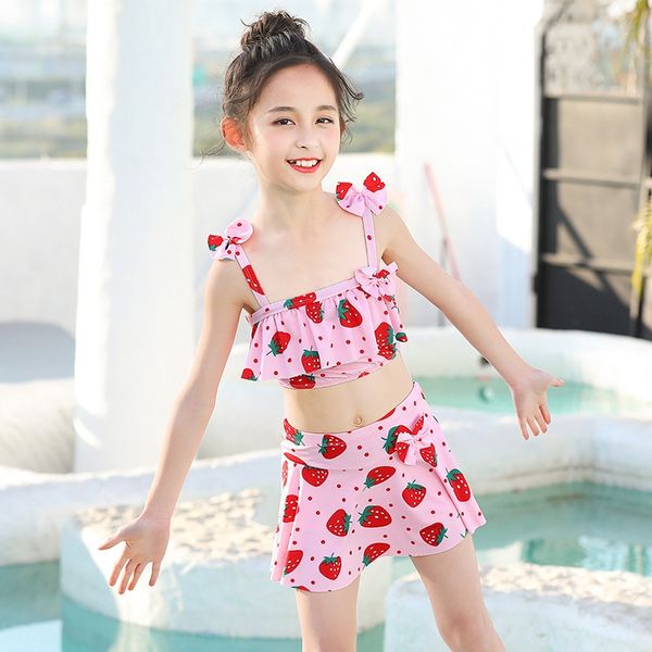 n9lon children's swim girls middle and large children split high waist slim cute little swimsuit strawberry strawberry princess dress b, White;black
n9lon children's swim girls middle and large children split high waist slim cute little swimsuit strawberry strawberry princess dress b, White;black