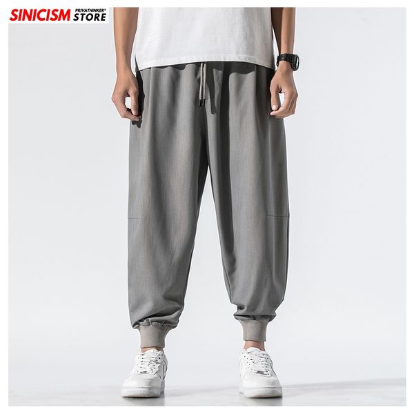 sinicism store men chinese style solid harem pants mens joggers thin breathable 2020 male loose summer pants oversize bottoms, Black
sinicism store men chinese style solid harem pants mens joggers thin breathable 2020 male loose summer pants oversize bottoms, Black